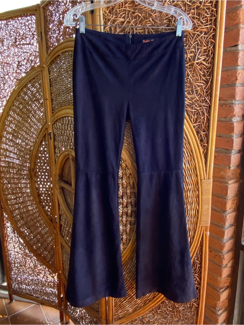 Dance & Marvel Black Flared Bell Bottom Pants